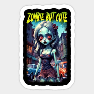 Zombie But Cute 03 Sticker